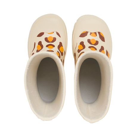 Viking Jolly Print Rubber Boots Gummistøvler Børn - Cream -