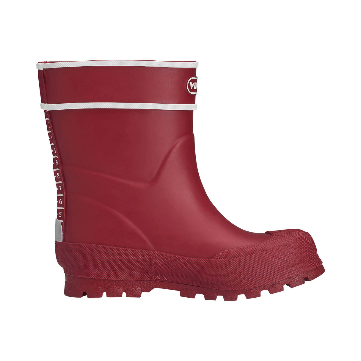 Viking Alv Jolly Kids Rubber Boots Gummistøvler Børn - Red -