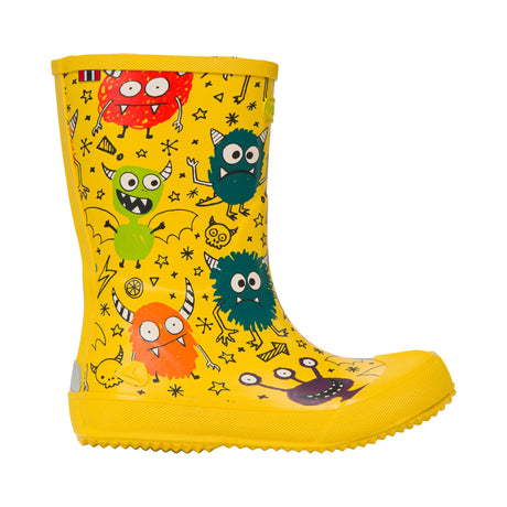 Viking Indie Print Gummistøvler Børn - Yellow/Multi - Yellow Multi
