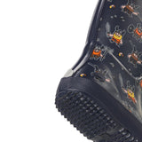 Viking Indie Print Gummistøvler Børn - Navy/Orange -