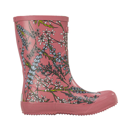 Viking Indie Print Gummistøvler Børn - Antiquerose/Light Blue -