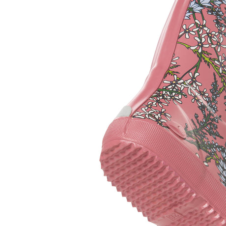 Viking Indie Print Gummistøvler Børn - Antiquerose/Light Blue -