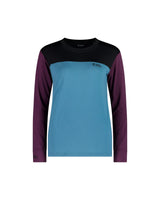 Mons Royale Yotei Merino Long Sleeve Skiundertrøje Dame – Jasper / Fig / Black - - 100022-1171-1028-201