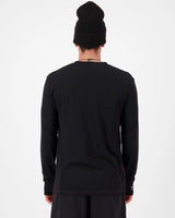 Mons Royale Yotei Merino Long Sleeve Skiundertrøje Herre – Fig / Black