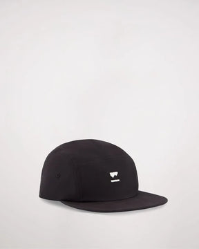 Mons Royale Unisex Ridgeline 5 Panel Cap - Black - Black One-size
