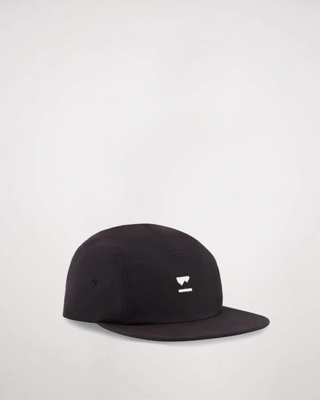 Mons Royale Unisex Ridgeline 5 Panel Cap - Black - Black One-size