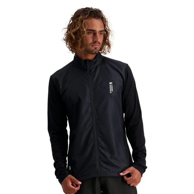 Mons Royale Redwood Wind Jersey Cykeltrøje Herre - Black - Black