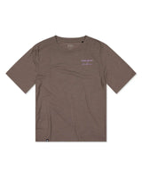 Mons Royale Icon Merino T-Shirt Dame - Walnut -