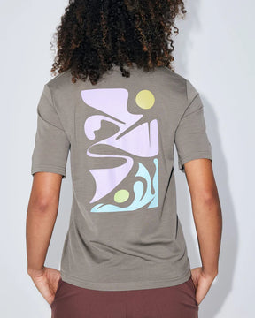 Mons Royale Icon Merino T-Shirt Dame - Walnut - Walnut