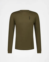 Mons Royale Cascade Merino Base Layer Long Sleeve Skiundertøj Sæt Herre - Dark Olive