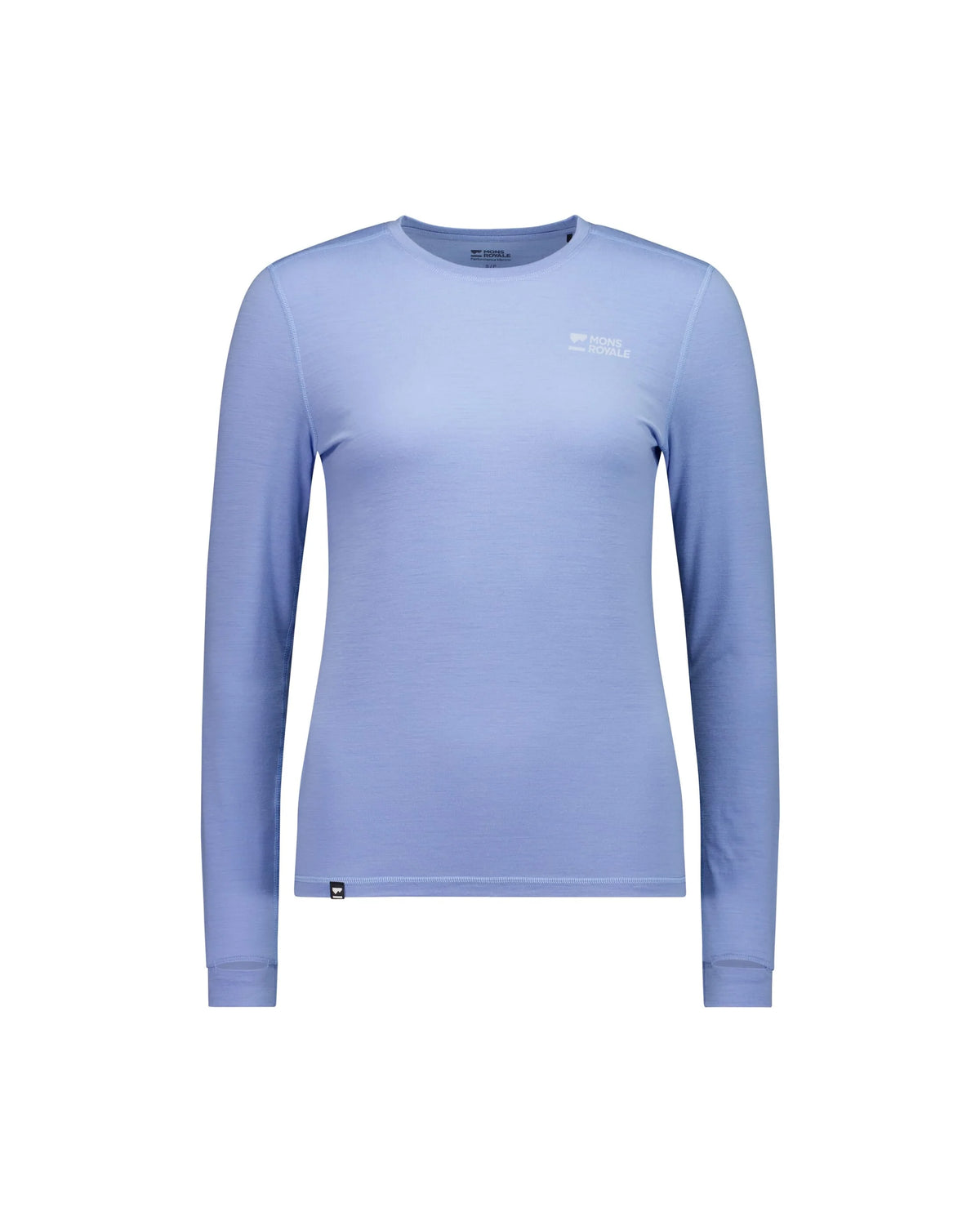 Mons Royale Cascade Merino Base Layer Long Sleeve Skiundertrøje Dame –  Moonstone