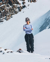Mons Royale Cascade Merino Base Layer Long Sleeve Skiundertrøje Dame –  Moonstone
