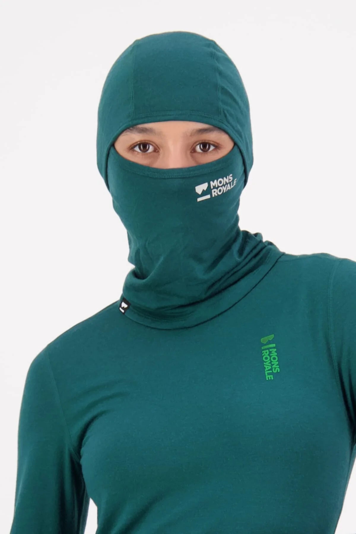 Mons Royale Santa Rosa Merino Flex 200 Balaclava Dame / Herre