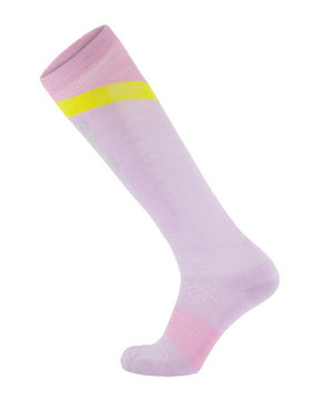 Mons Royale Ultra Cushion Merino Snow Socks Skisokker Dame / Herre - Orchid Sun
