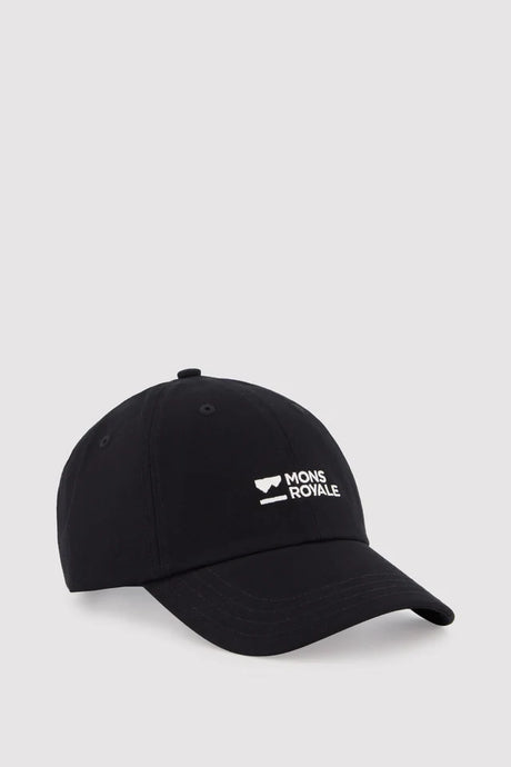 Mons Royale Unisex Original Cap - Black - Black One-size