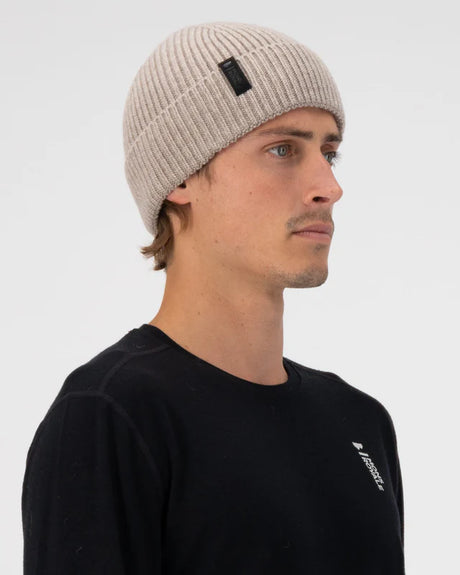 Mons Royale Fjord Merino Beanie Hue Dame / Herre -