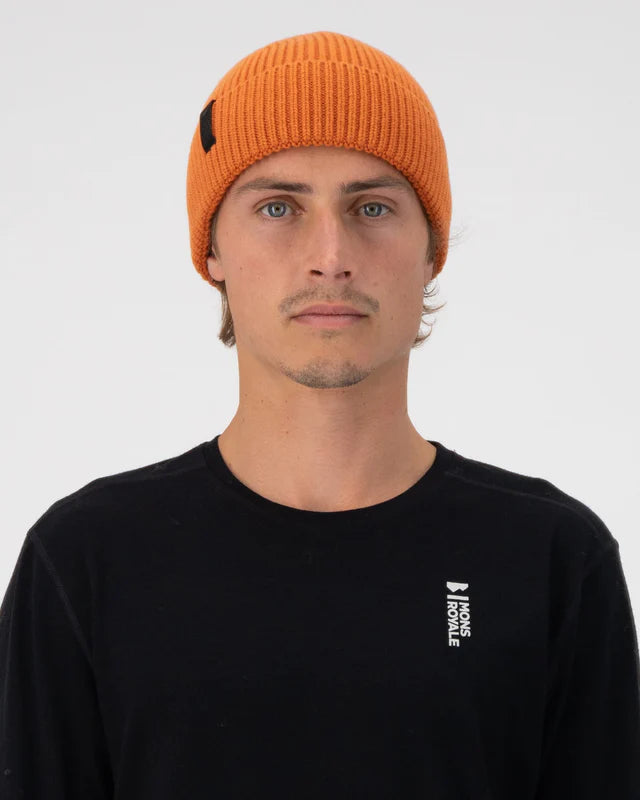 Mons Royale Fjord Merino Beanie Hue Dame / Herre