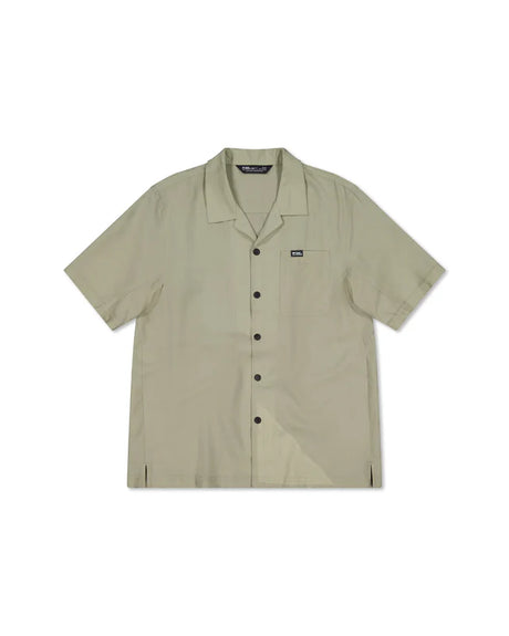 Mons Royale Breezer Merino Short Sleeve T-Shirt Herre - Dried Eucalyptus -