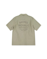 Mons Royale Breezer Merino Short Sleeve T-Shirt Herre - Dried Eucalyptus -