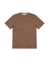 Mons Royale Yonder Merino Organic Cotton T-Shirt Herre - Mocha -