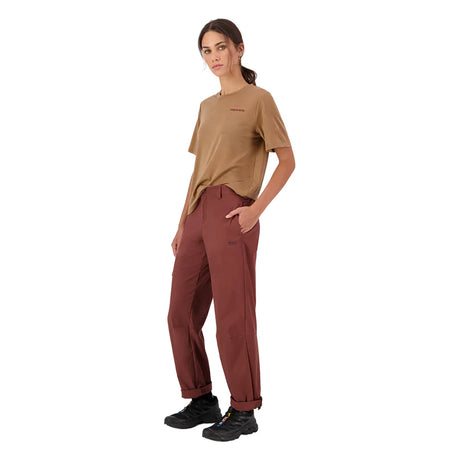 Mons Royale All Mission Pants Vandrebukser Dame - Sable -
