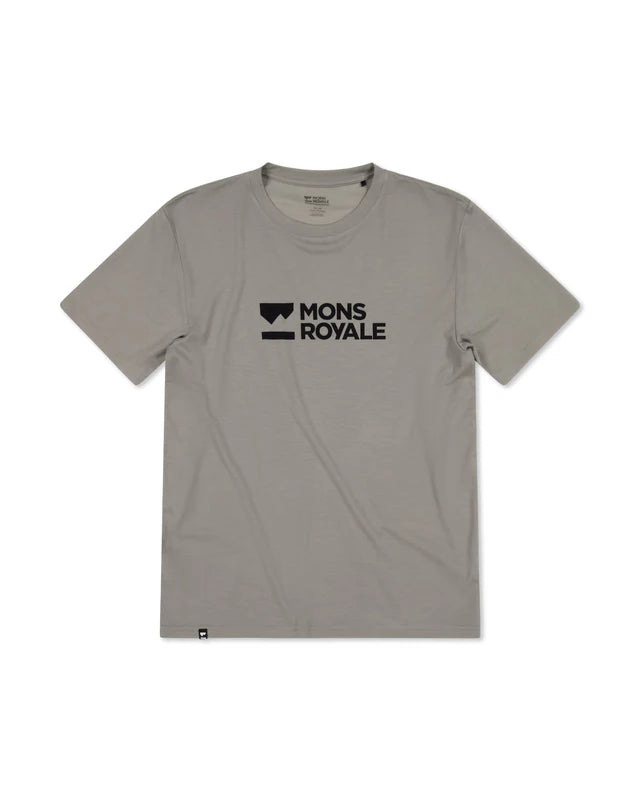 Mons Royale Icon Merino T-Shirt Herre - Dried Sage -