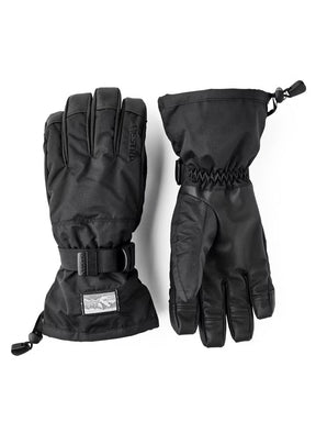Hestra Gauntlet Sr 5-finger Skihandsker - Black - Black