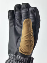 Hestra Gauntlet Sr 5-finger Skihandsker - Sand/Graphite -
