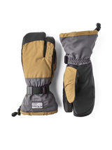 Hestra Gauntlet Sr 3-finger Skihandsker Dame / Herre - Dark sand/Graphite - Dark Sand Graphite