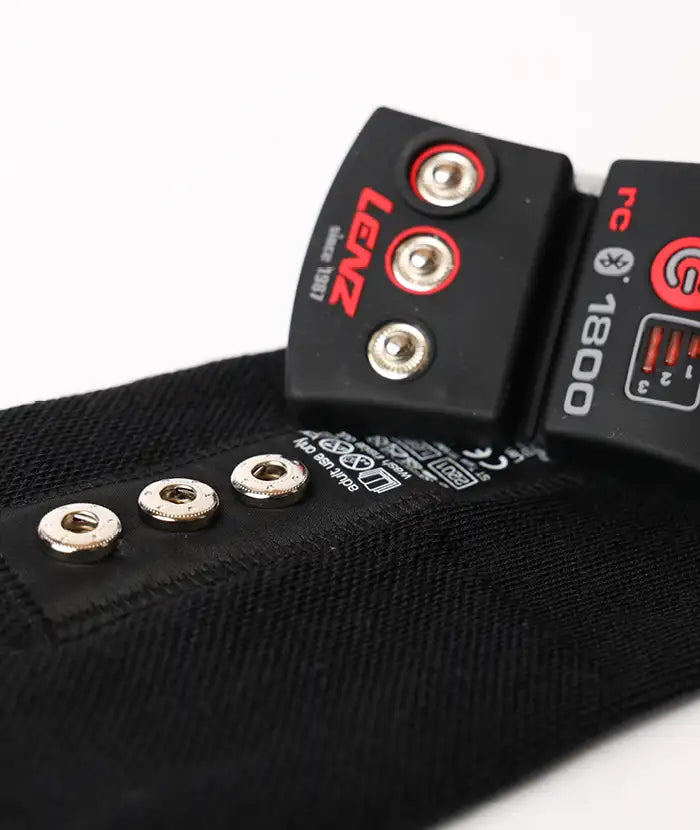 Lenz Heat Sock 6.1 Toe Cap Compression Varmesokker