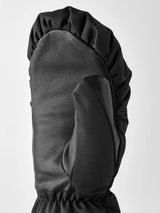 Hestra Women's Primaloft Leather Skiluffer Dame - Black