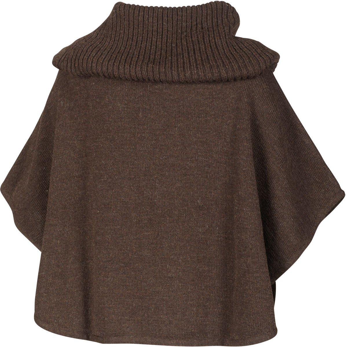 Ivanhoe - Nabben Poncho - Coffee Bean