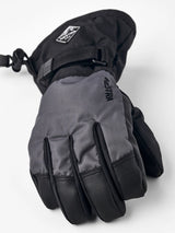 Hestra Gauntlet CZone Jr. 5-finger Skihandsker Børn - Graphite/Black