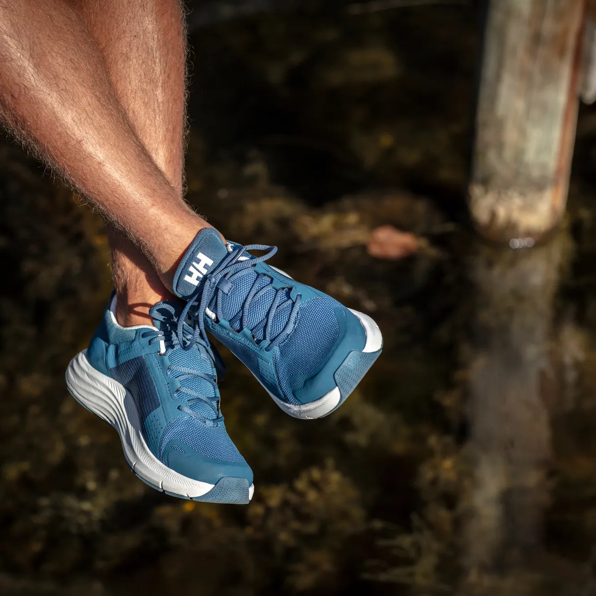 Helly Hansen Men’s HP Ahiga EVO 5 Marine Lifestyle Shoes Sneakers Herre - Washed Navy -