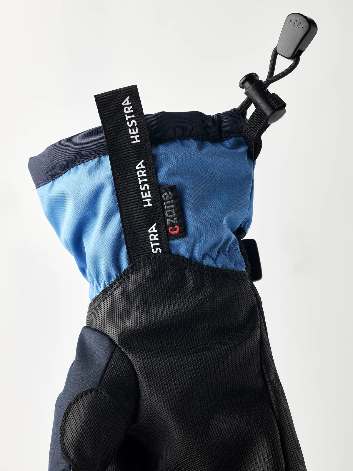 Hestra Gauntlet CZone Jr. 3-finger Skihandsker Børn - Dark navy & Sky blue