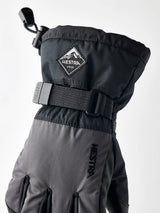 Hestra Gauntlet CZone Jr. 5-finger Skihandsker Børn - Graphite/Black