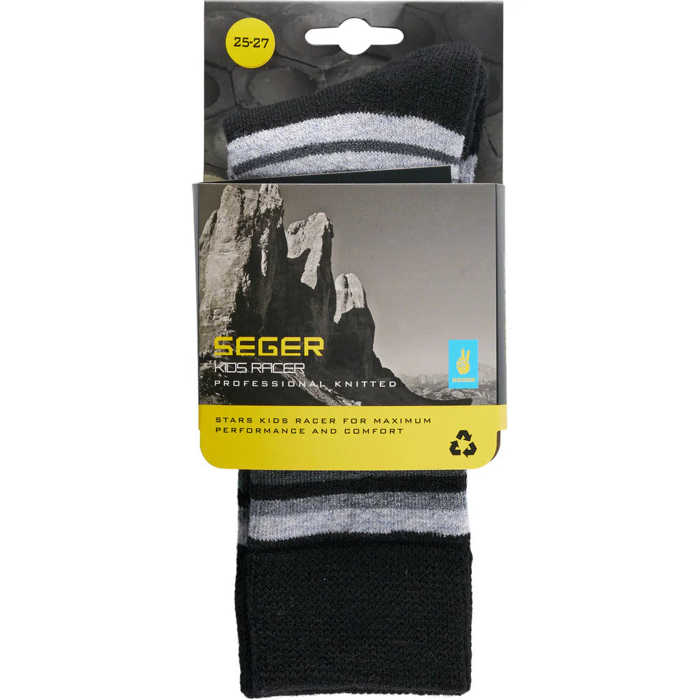 SEGER Kids Racer Skistrømper Børn - Asphalt
