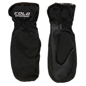 Cold Soft Shell Mitten JR Børnevanter - Black - Black