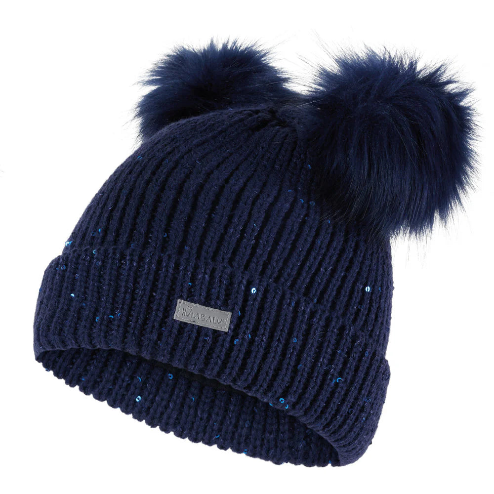 Hulabalu Lucca Strikhue Børn - Marine