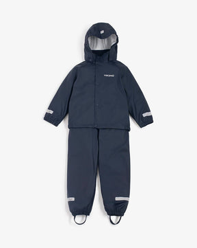 Viking Indie Rain Set Regnsæt Børn - Navy - Navy