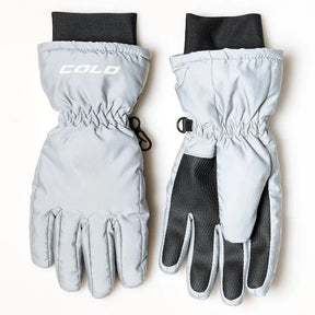 COLD Reflective Gloves Junior - Silver - Silver