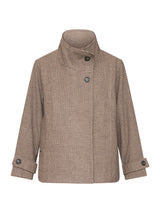 Redgreen Sitta Checked Damejakke - Dark Brown