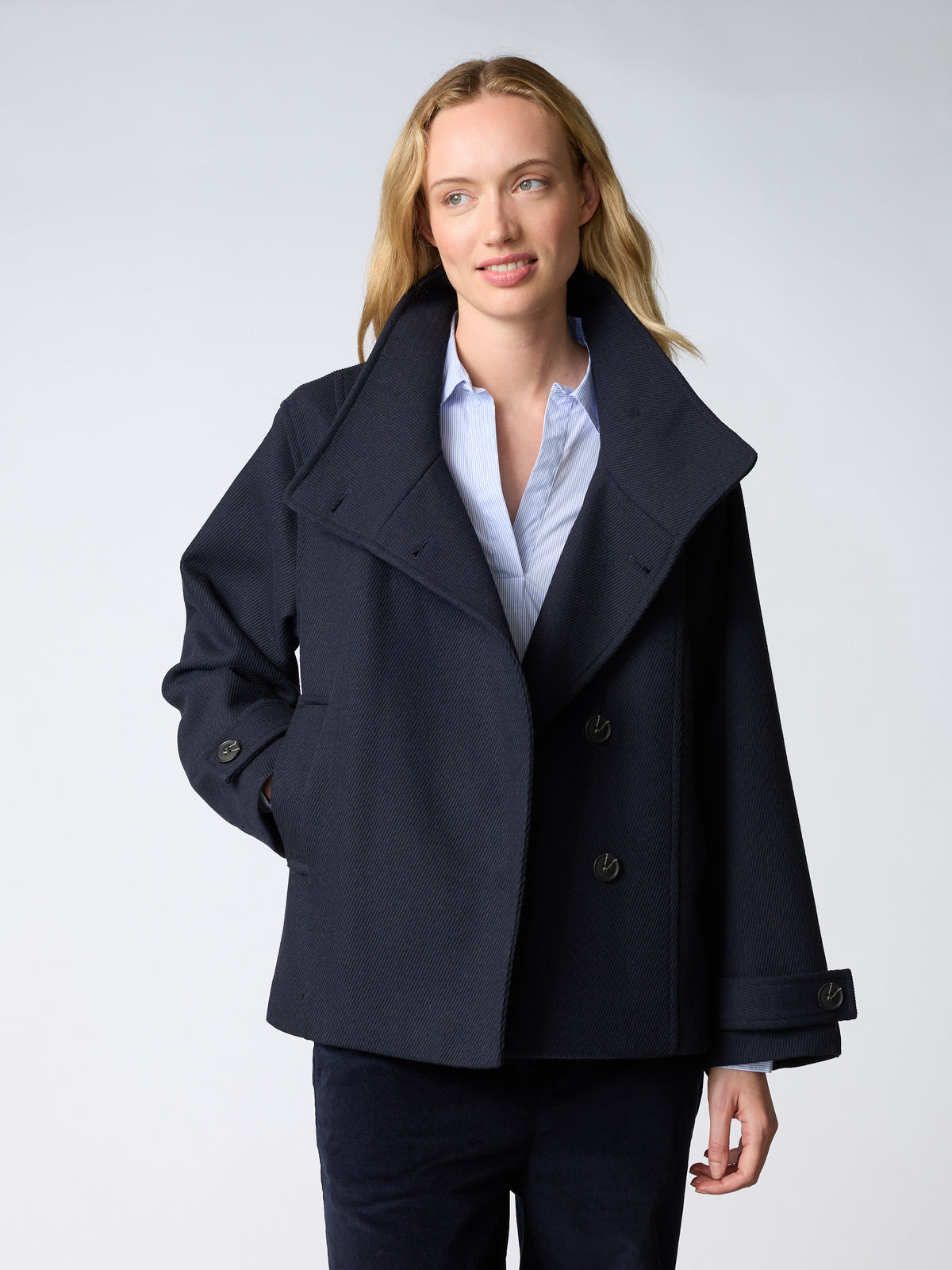 Redgreen Sitta Solid Damejakke - Navy