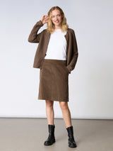 Redgreen Nobi Nederdel - Dark Brown