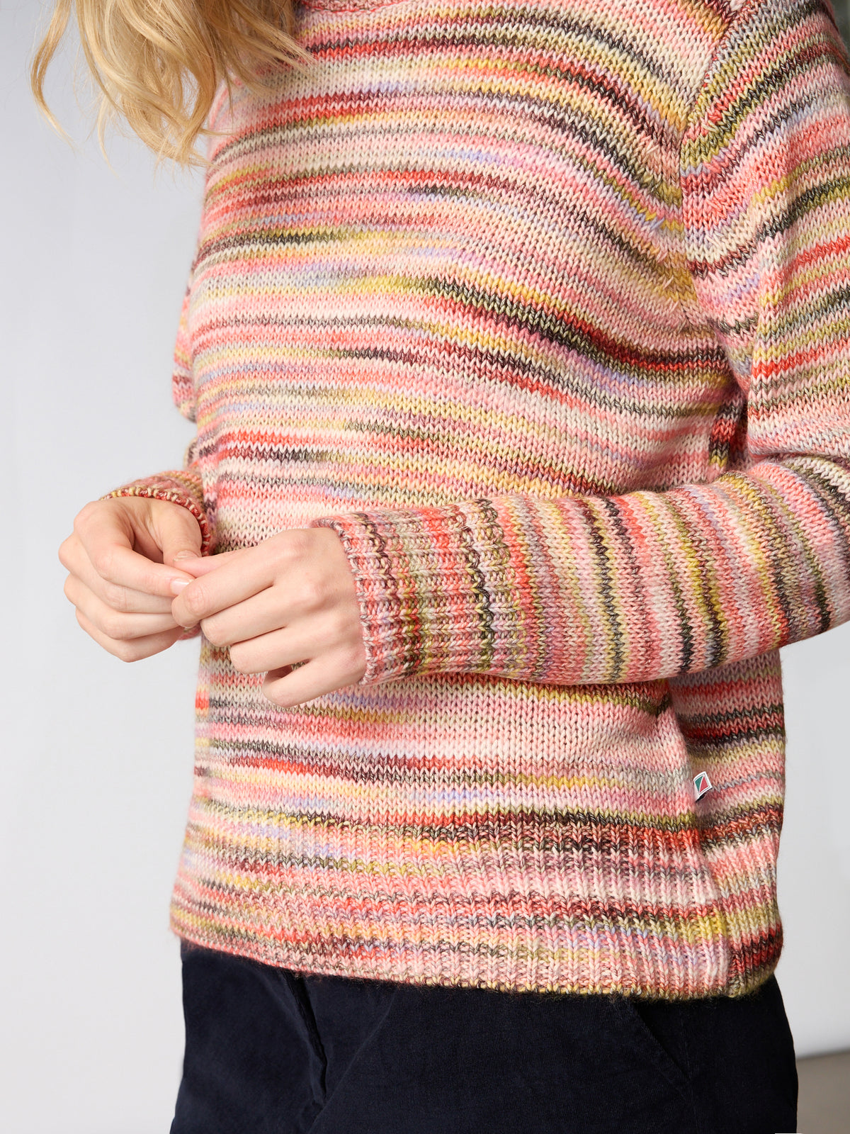 Redgreen Kylie Damestriktrøje - Pink Melange