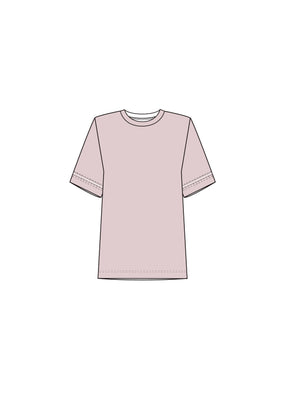 Redgreen Woman Cami T-shirt Dame - Rose - Rose