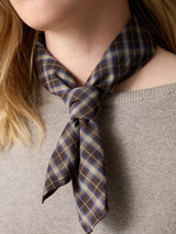Redgreen Robbie Scarf - Navy Check