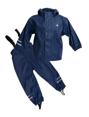 Elka Elements Regnsæt Børn - Navy - Navy