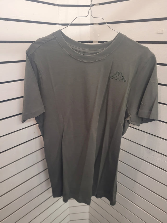 Kappa Logo Cafers T-shirt Herre - Green Blackish - Green Blackish