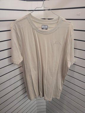 Kappa Logo Cafers T-shirt Herre - Beige Fog - Beige Fog
